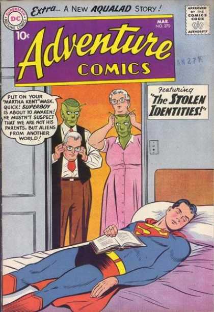 Adventure Comics 270 - Superboy - Aliens - Mask - Superman - Curt Swan