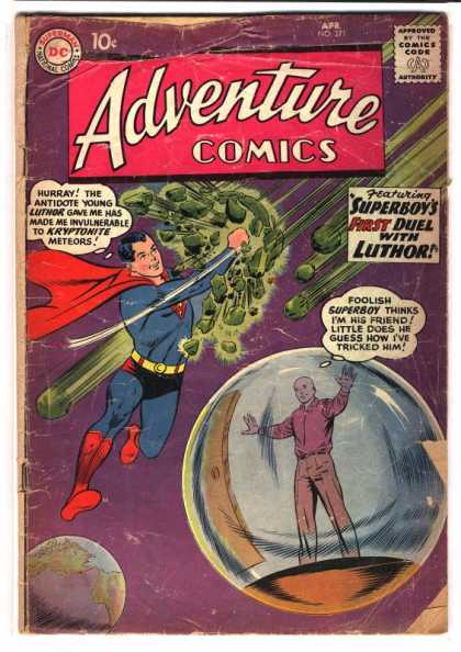Adventure Comics 271 - Superboy - Luthor - Bubble - Space - Kryptonite - Curt Swan
