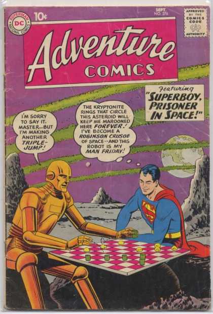 Adventure Comics 276 - Robot - Checkers - Earth - Curt Swan