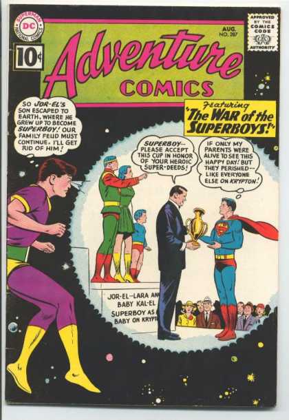Adventure Comics 287 - Jor-el - Trophy - Curt Swan