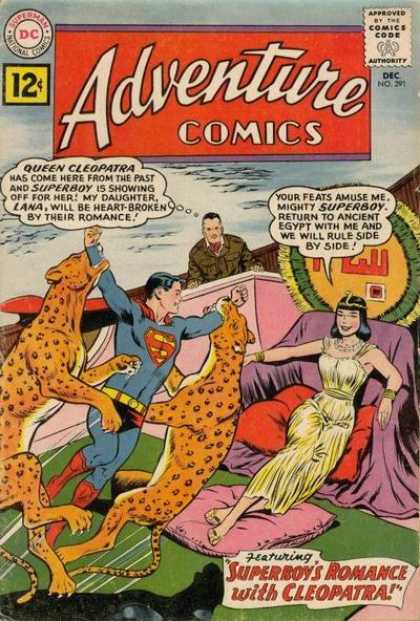 Adventure Comics 291 - Queen - Cleopatra - Leopard - Superman - Curt Swan