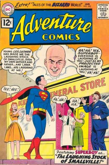Adventure Comics 292 - Projected Images - Point And Laugh - Lana Is Laughing At Me - In - Curt Swan, Sheldon Moldoff