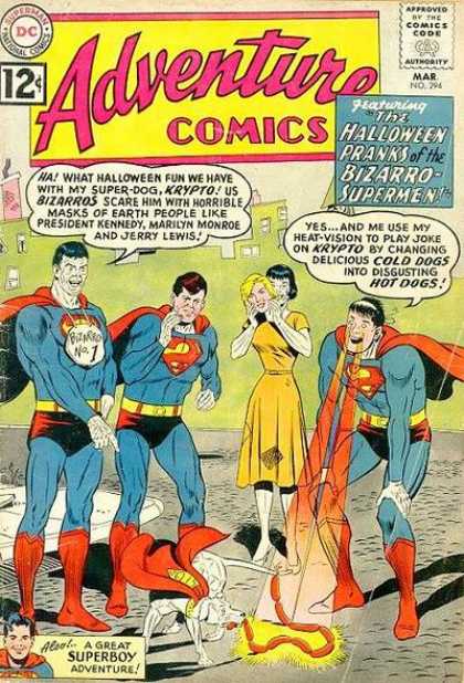 Adventure Comics 294 - Bizarro - Krypto - Superman - Superboy - Dc - Curt Swan