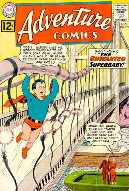 Adventure Comics 299 - Bridge - Boat - Superman - Curt Swan