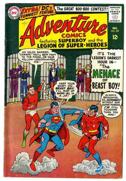 Adventure Comics 339 - Superboy - Mon-el - Beast Boy - Curt Swan