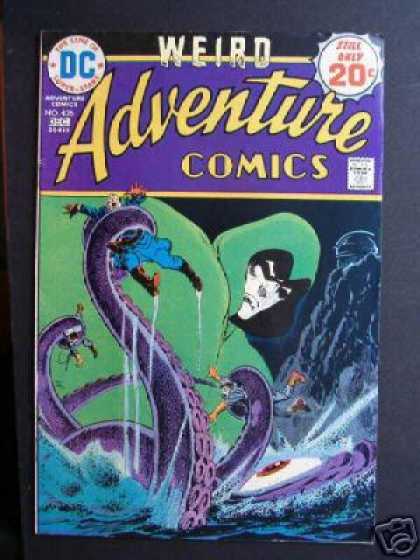 Adventure Comics 436 - Octopus - Jim Aparo