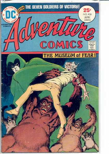 Adventure Comics 438 - Gorilla - Spectre - 4 Gurillas - Brown Ape - Holding Man - Jim Aparo