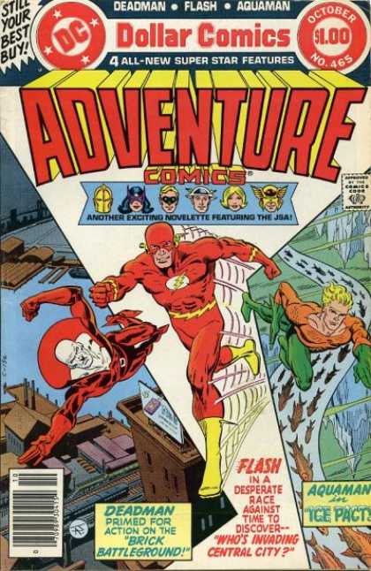 Adventure Comics 465 - Flash - Fish - Jim Aparo