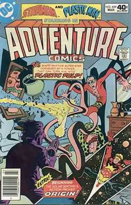 Adventure Comics 469 - Plastic Man - Dc - Extra - Starman - Gun - Jim Aparo