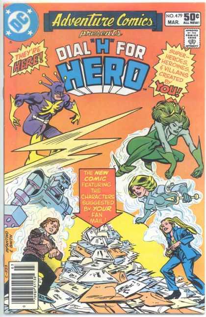 Adventure Comics 479 - Hero - Robot - Carmine Infantino