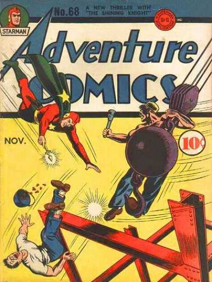 Adventure Comics 68 - Wrecking Ball - Starman - Nov - Gold Stars - No 68