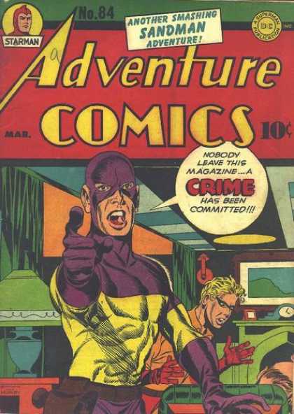 Adventure Comics 84 - Jack Kirby, Joe Simon