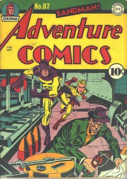 Adventure Comics 87 - Sandman - Starman - Dc - Factory - Heros - Jack Kirby, Joe Simon