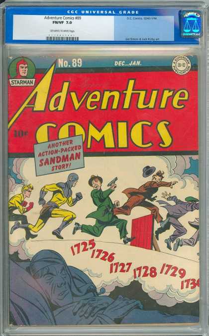 Adventure Comics 89 - Starman - Gun - Dream - Sandman - Run - Jack Kirby