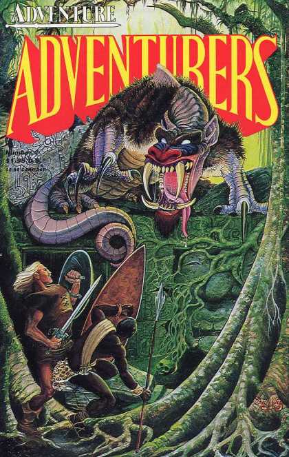 Adventurers 2 2 - Adventure - Adventurers - Monster - Teeth - Sword