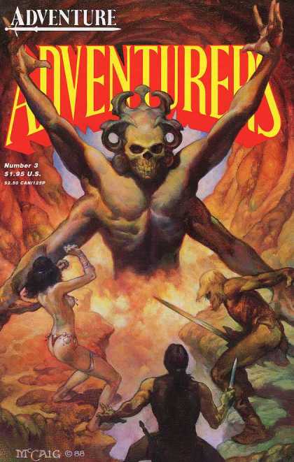 Adventurers 2 3 - Four Arms - Hell - The Volcano - Skull - Lost