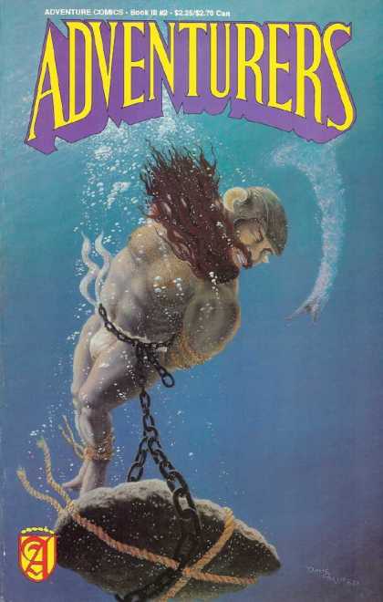 Adventurers 3 2 - Underwater - Beard - Chain - Ropes - Rocks
