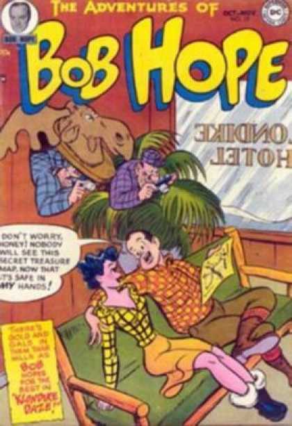 Adventures of Bob Hope 17 - Hotel - Lobby - Sofa - Spy - Cameras