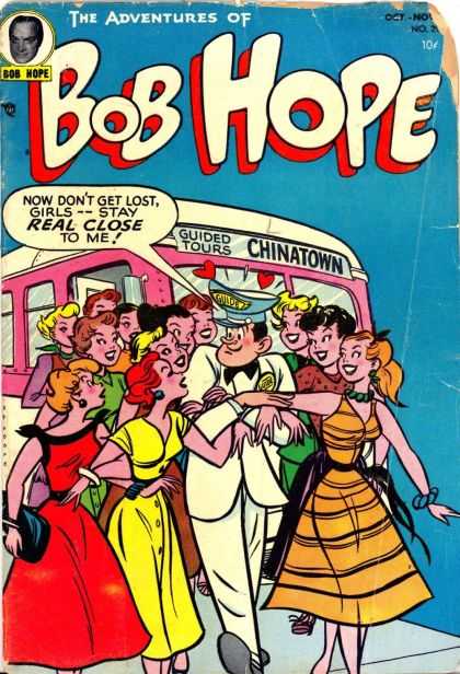Adventures of Bob Hope 29 - Bus - Chinatown - Tour - Girls - Guide