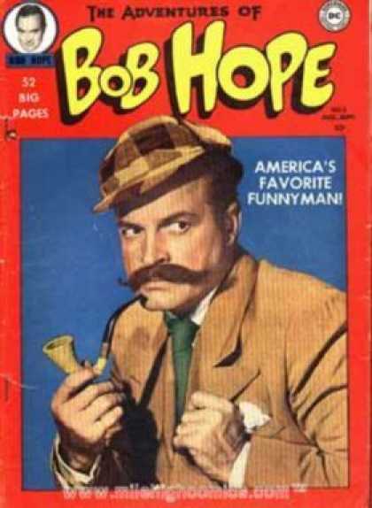 Adventures of Bob Hope 4 - Dc - Superman - National Comics - 52 Big Pages - Cap
