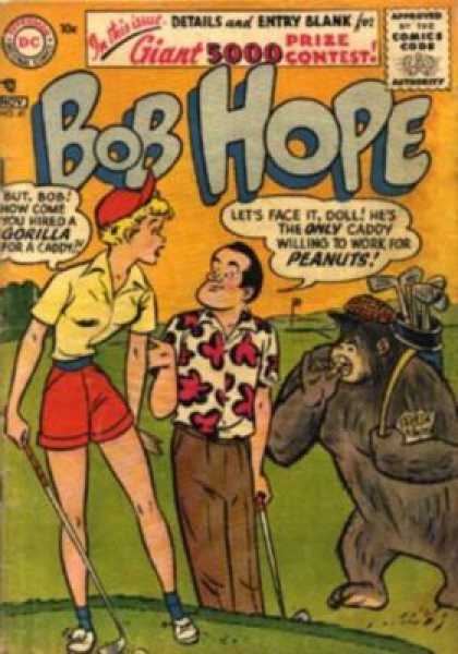 Adventures of Bob Hope 41 - Man - Woman - Gorilla - Golf Clubs - Greens