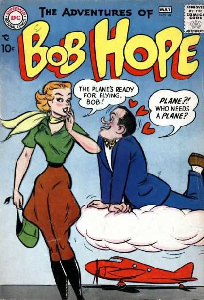Adventures of Bob Hope 44 - Comics Code - Superman National Comics - Dc - Woman - Man