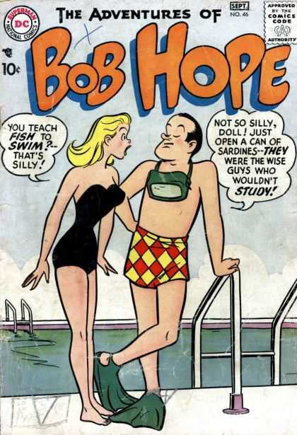 Adventures of Bob Hope 46 - Bikini - Blonde - Babe - September - Swimming Pool