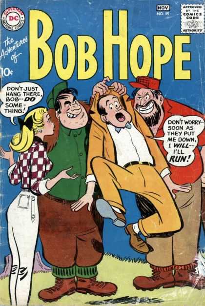 Adventures of Bob Hope 59 - Thugs - Comedy - Old - Dc - Blonde