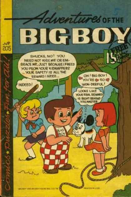 Adventures of the Big Boy 205 - Kids - Dog - Stick - Rope - Love