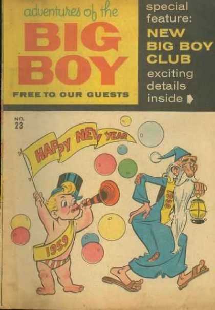Adventures of the Big Boy 23 - Baby - Old - Bubbles - Colorful - Sash