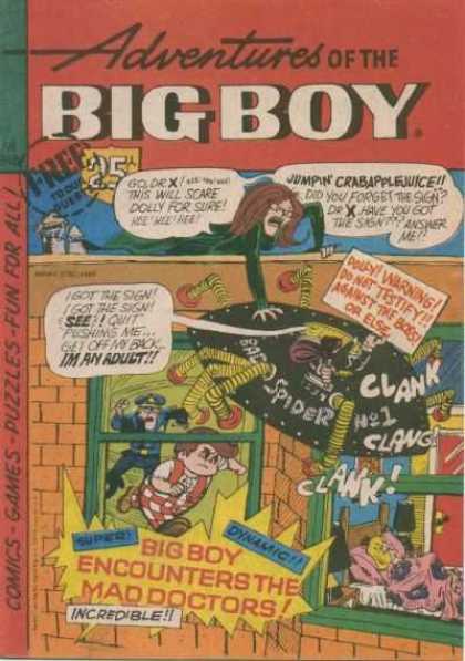 Adventures of the Big Boy 246 - Mad Doctors - Crabapplejuice - Dr X - Clank - Clang