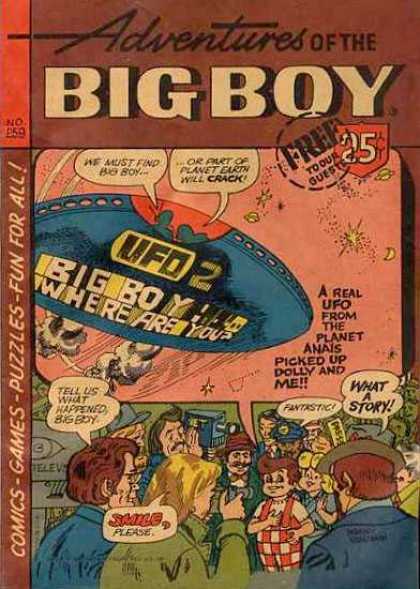 Adventures of the Big Boy 259 - Puzzles - Comics - Retro - Vintage - Cartoon