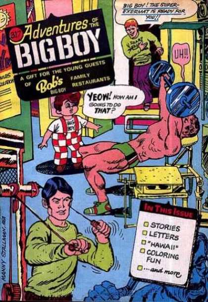 Adventures of the Big Boy 317 - Muscle - Man - Boy - Strong - Weak