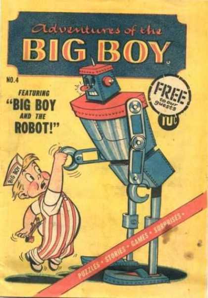 Adventures of the Big Boy 4 - Free To Our Guests - Big Boy - Robot - Puzzles - Stories