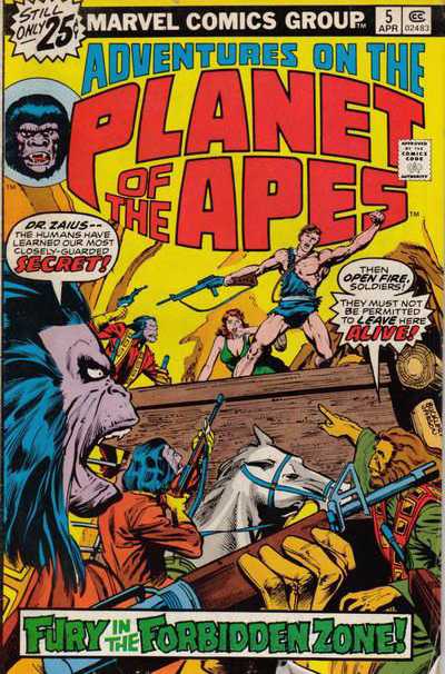 Adventures on the Planet of the Apes 5