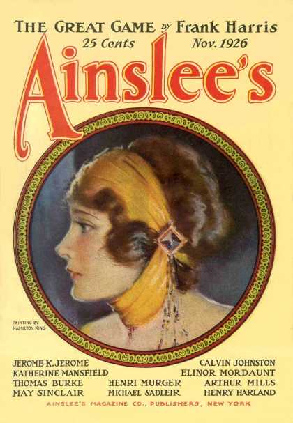 Ainslee's Magazine - 11/1926