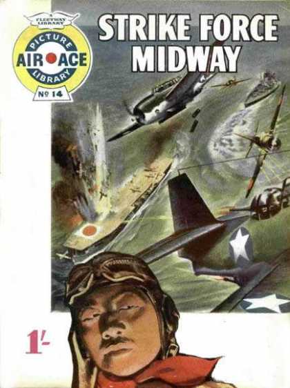 Air Ace Picture Library 14 - War - Planes - Bombing - Water - Air