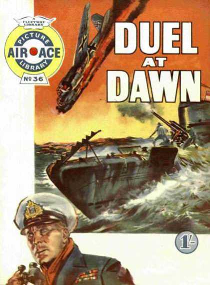 Air Ace Picture Library 36 - World War Ii - Naval Battle - German Bombers - British Admiral - Submarine Warfare