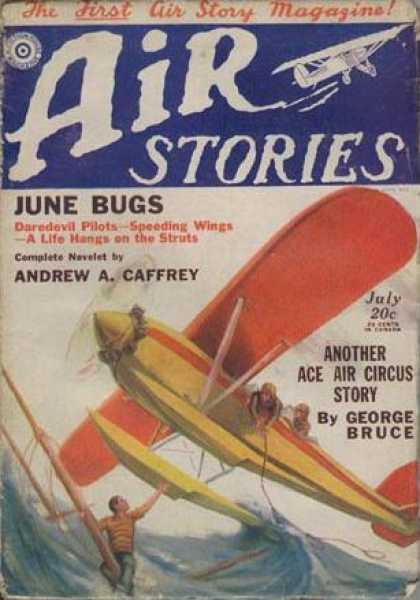 Air Stories - 7/1929