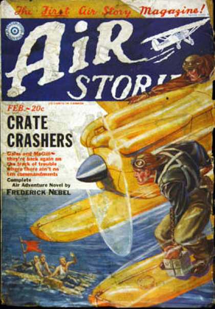 Air Stories - 2/1930