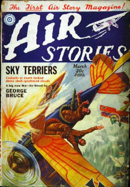 Air Stories - 3/1930