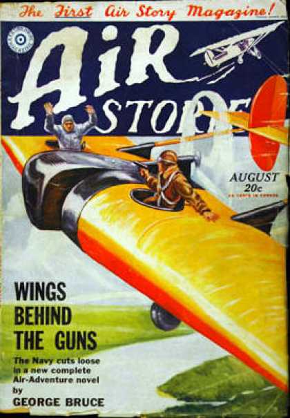 Air Stories - 8/1930
