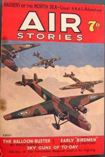 Air Stories - 4/1937