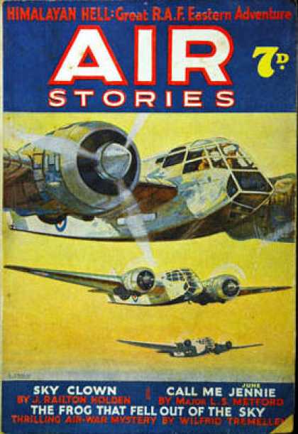 Air Stories - 6/1937