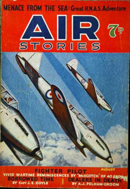 Air Stories - 8/1937