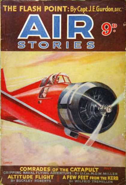 Air Stories - 7/1938