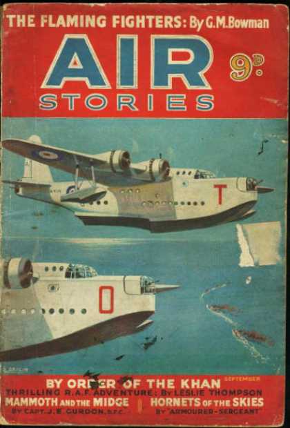 Air Stories - 9/1938