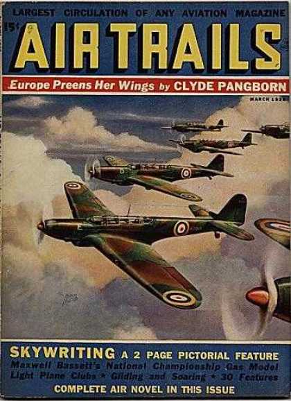 Air Trails - 3/1938