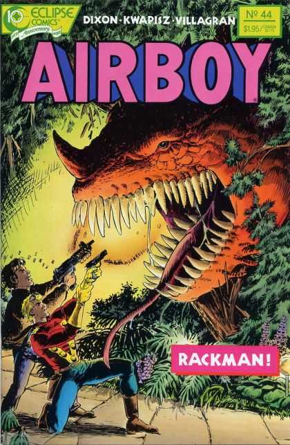 Airboy 44 - Dixon Kwapisz Villagran - No 44 - 195 - Rack Man - Men Shooting Monster