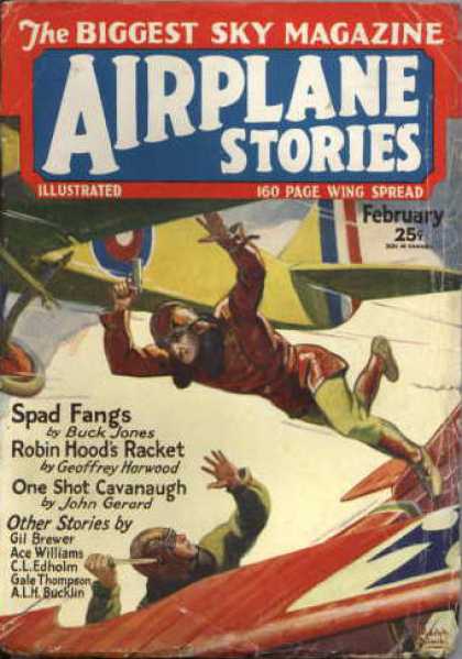 Airplane Stories - 2/1930